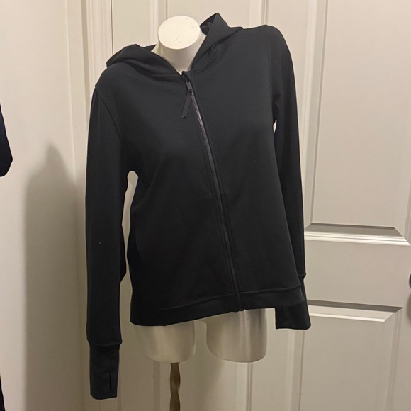 lululemon athletica Tops - lululemon athletica Black Women's Zip-Up Hoodie with back expander